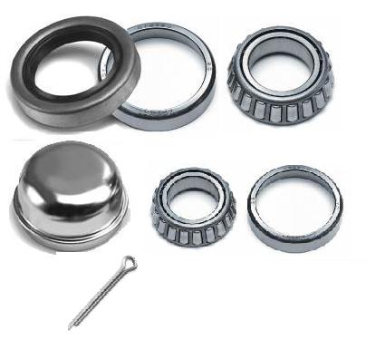 Mobile Home Bearing Kit (4.5K) With Grease Cap & Cones (Races)