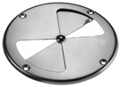 6” Round Aluminum Butterfly Vent