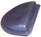 Plastic Air Vent (half-moon shape)- Black /   HMAV2