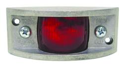 11-210 Armored Clearance Light - Red (Peterson M124R )