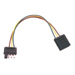 4-Way Flat Plug/Socket - 12"