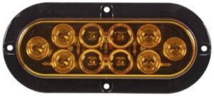 Oblong LED Light - Flanged (STL-78AB)