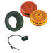 2.5" LED Clear. Light Kit - Red