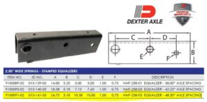 EQUALIZER - 48.50” AXLE SPACING