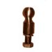 2 5/16” Ball -Raw - 1” Rise,  1 1/4” X2 1/4” Shank, Raw  5,000 lbs
