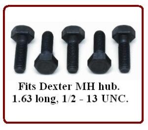 Wheel Bolt 7-36 5 PC Set Only