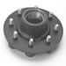 6K/7K   Hub - 8-6.5” Idler (grease, 1/2” stud)8-231-9