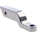 2" Hitch Bar - Solid Aluminum /ALUM 2" DROP BAR W/1"HOLE 8K