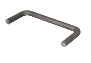 Trailer Door Or Gate Grab Handle 3/8-Inch Diameter X 5-Inches Wide X 2-7/16-Inches Tall Weld-On Raw Finish
