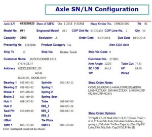 11TF 3.5K 545 FSA ELEC W/EZ;LUBE HF=89.50 OB=64.13 SA=22DT Low Pro Standard
