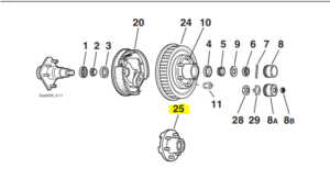 KIT HUB DX 5.2K 655 CMPLT