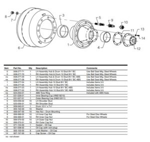 Drum 12.25 x 7.5 9-40-1