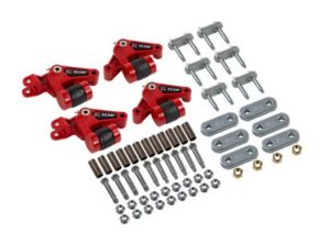 Dexter K71-657-06 Red E-Z Flex Complete Kit, Triple Axle, 35" Spacing, 8K Max Cap