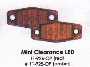 Mini Clearance LED - Optronics (Amber)